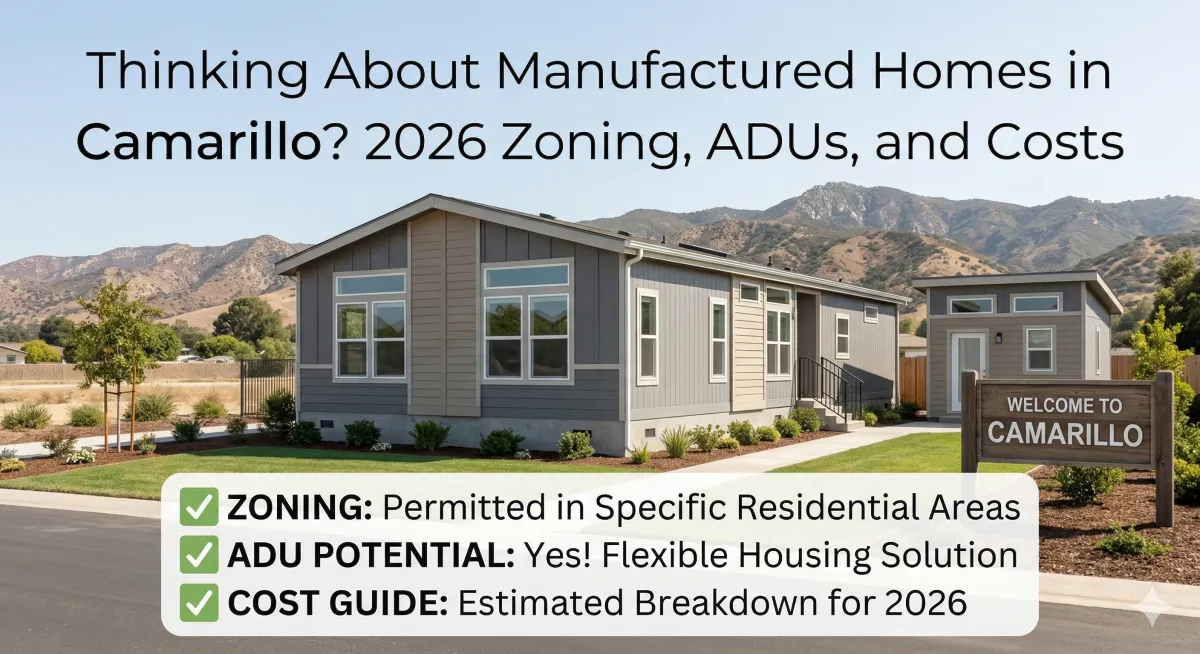 Manufactured Homes Camarillo: Zoning Guide 2026