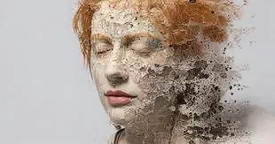 Migräne Programm – Person hält den Kopf