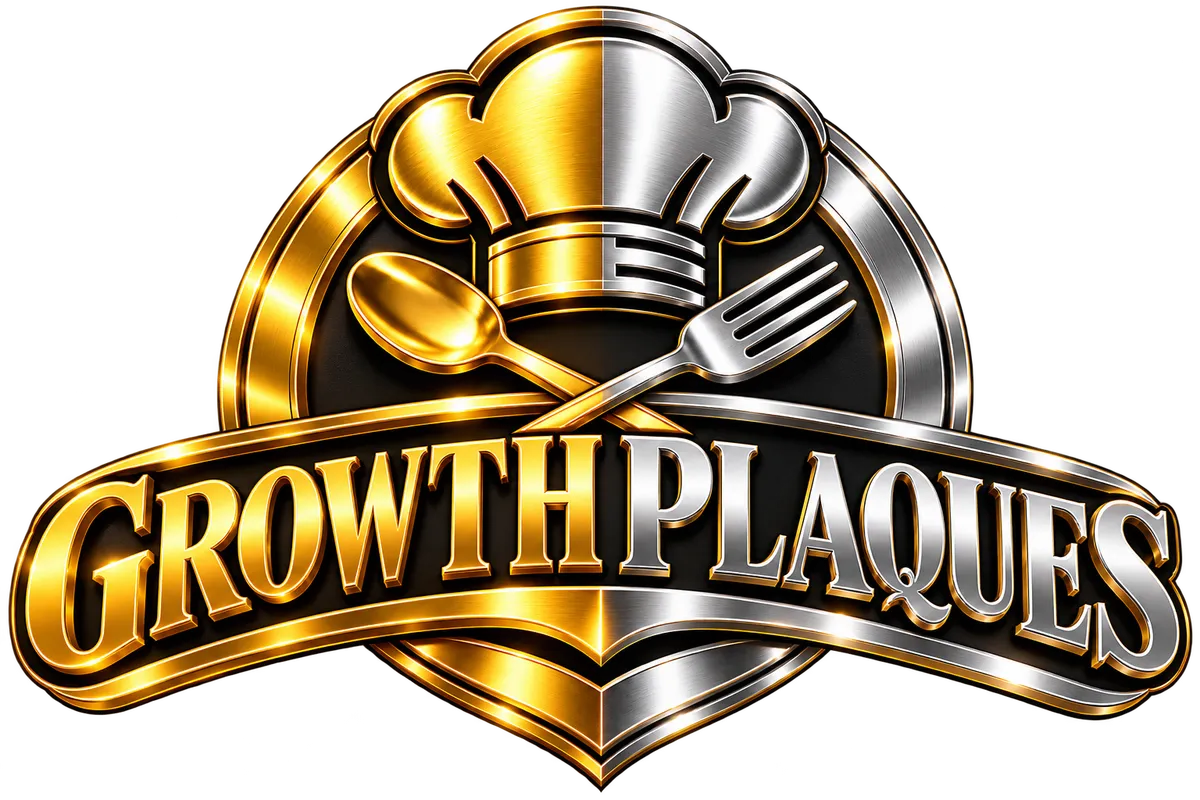 Growth Plaque Emblem Logo