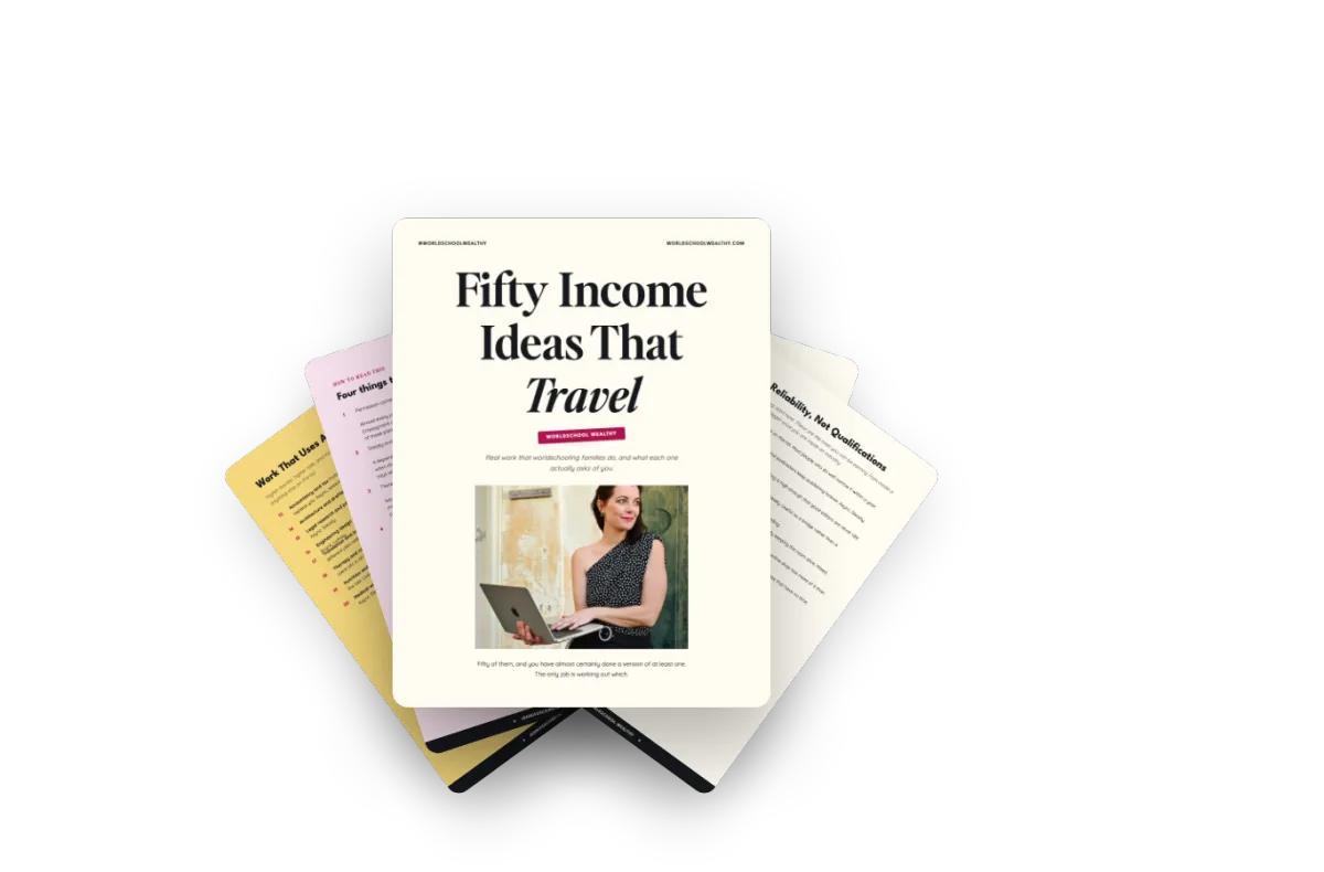The Fifty Income Ideas That Travel guide, fanned pages