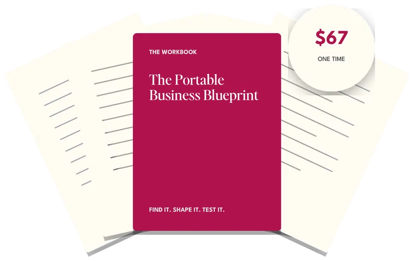 The Portable Business Blueprint workbook