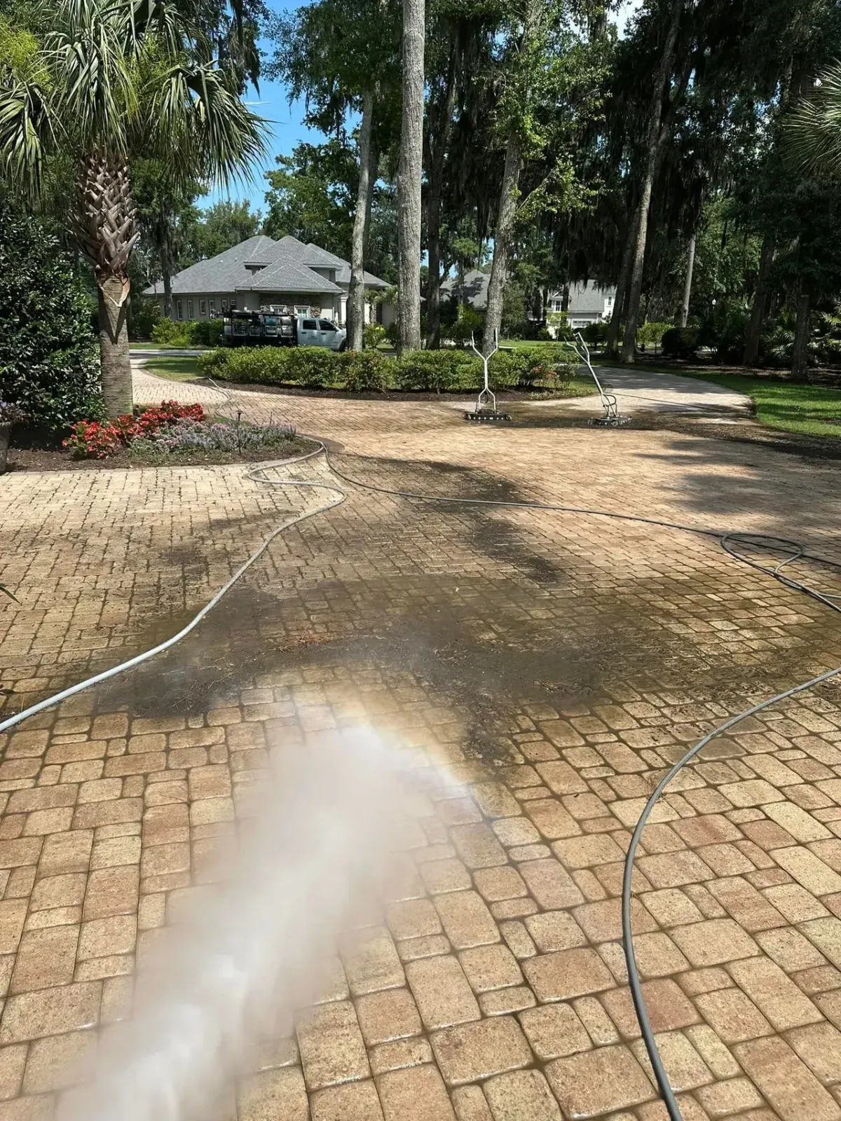 driveway clean bluffton sc