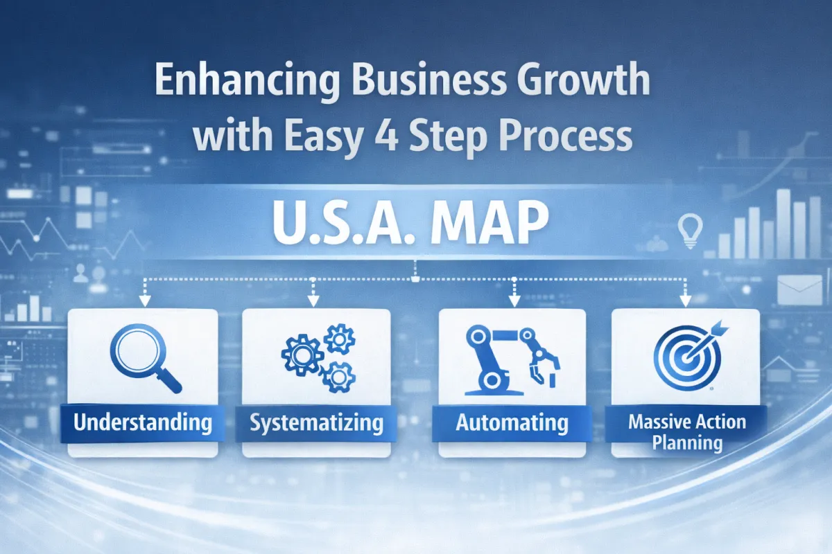 Enhancing Business Growth with Easy 4 Step Process