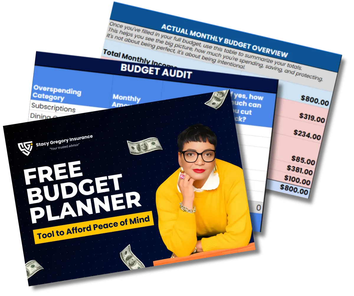 free budget planner mockup lead magnet