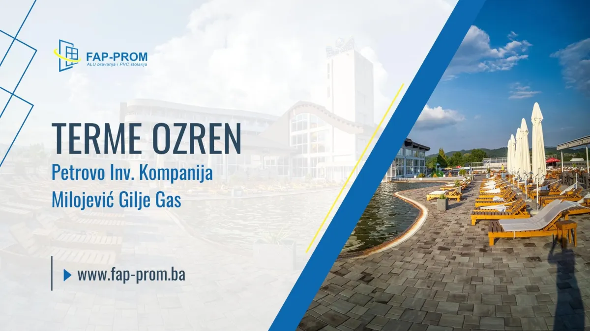 Naši Projekti -Fap Prom Zivinice - Terme Ozren