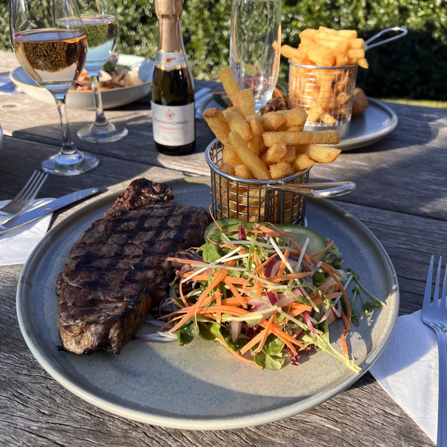 Drunken Chef Steak and Fries