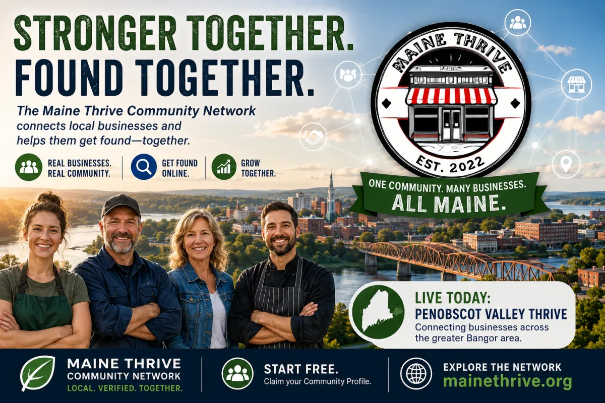 Why a Community Network Beats Going It Alone: How Penobscot Valley Businesses Are Getting Found Together