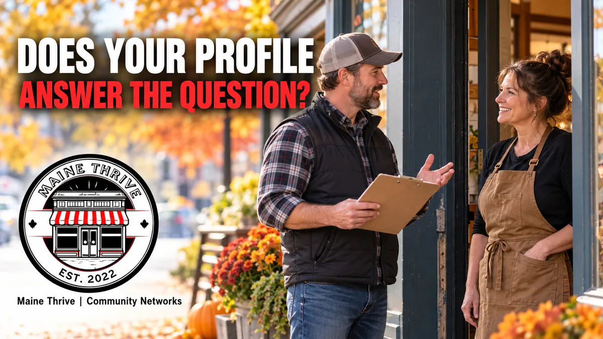 A Useful Business Profile Answers the Questions Customers Actually Ask