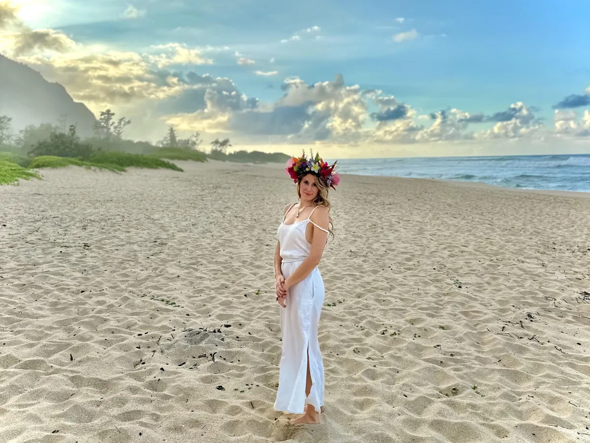 Water flowing over moss-covered rocks in a stream.