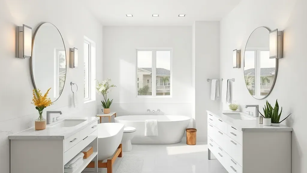 Bathroom Remodeling in Manhattan Beach, CA showcasing modern design elements and elegant finishes.