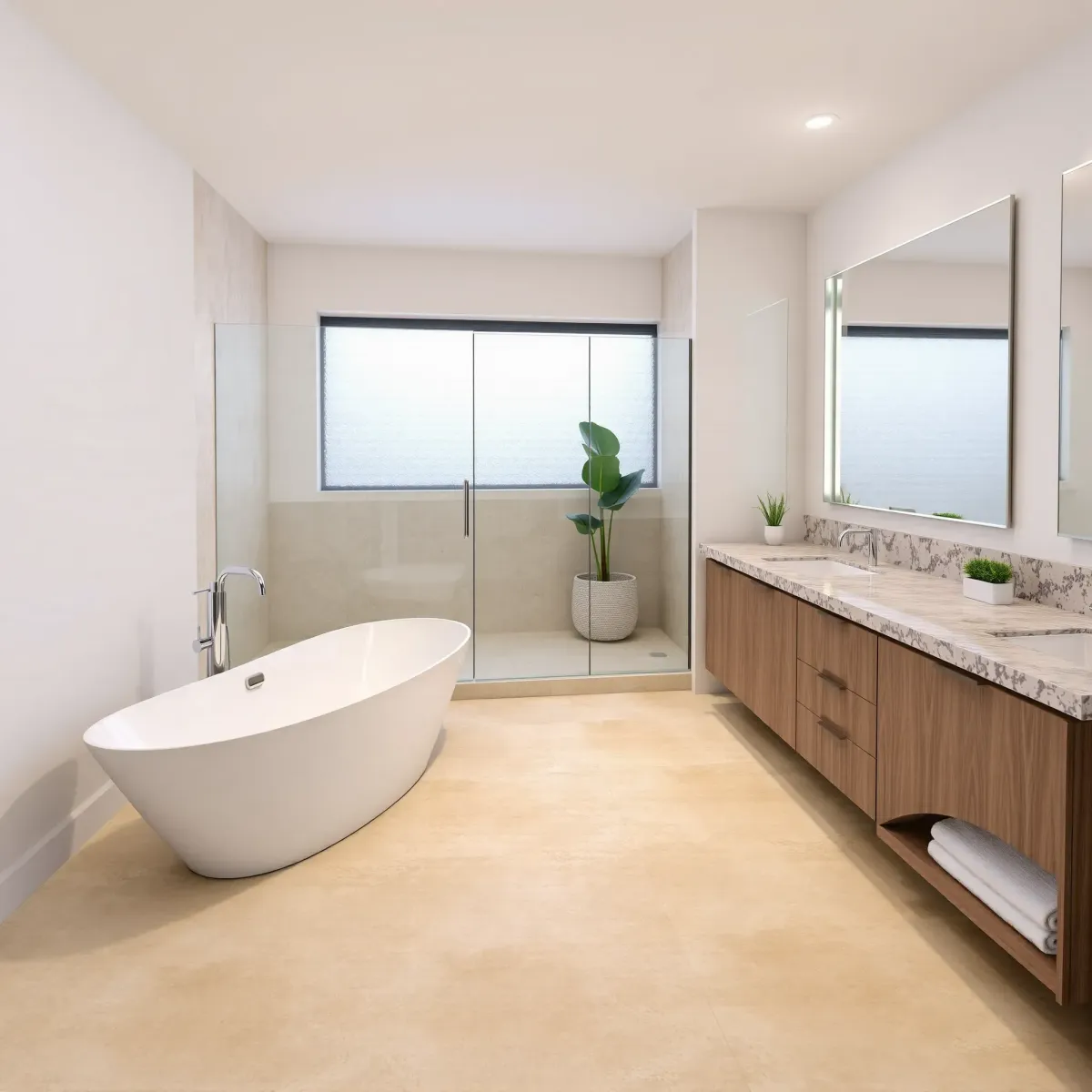 Bathroom Remodeling in Lawndale, CA - Modern, functional space with stylish fixtures and durable materials.