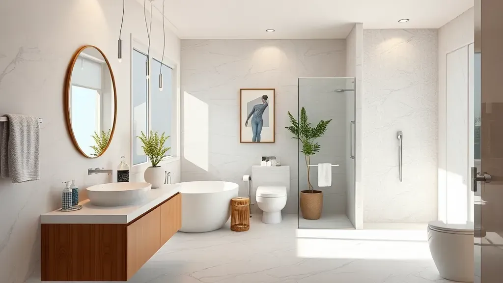 Bathroom Remodeling in Playa Vista, CA with modern fixtures and stylish design elements.