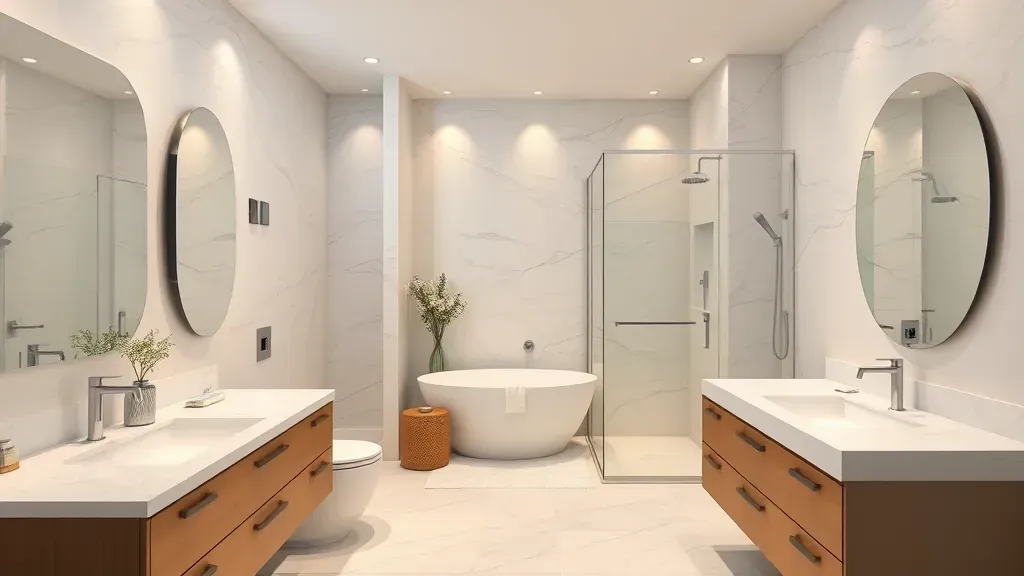 Bathroom Design and Planning projects in Los Angeles CA featuring modern styles and innovative layouts