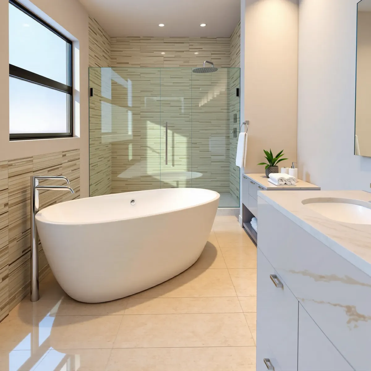 Bathroom Remodeling in Wilmington, CA: Modern, stylish upgrades transforming your space. Call us today for a free quote!