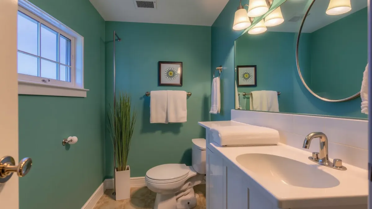 Bright renovated Lomita bathroom with marble countertops, frameless shower, vessel sink, neutral tiles, and natural light.