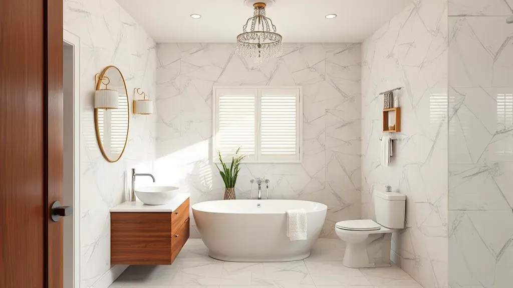 Bathroom Remodeling in Gardena, CA with modern fixtures and stylish designs showcased in a bright space.
