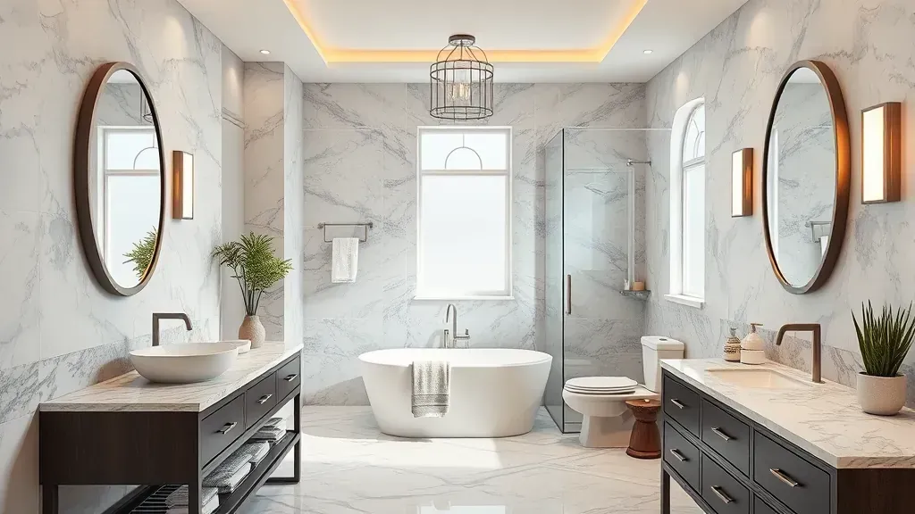 Bathroom Remodeling in Inglewood, CA showcasing modern fixtures and stylish designs.