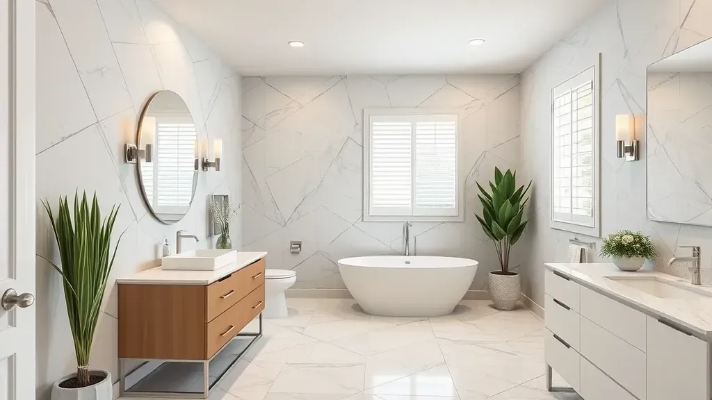 Bathroom Remodeling in Carson, CA showcasing modern designs and fixtures.