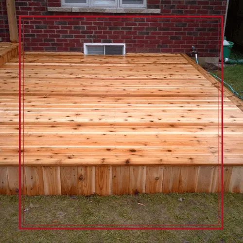 cedar decks