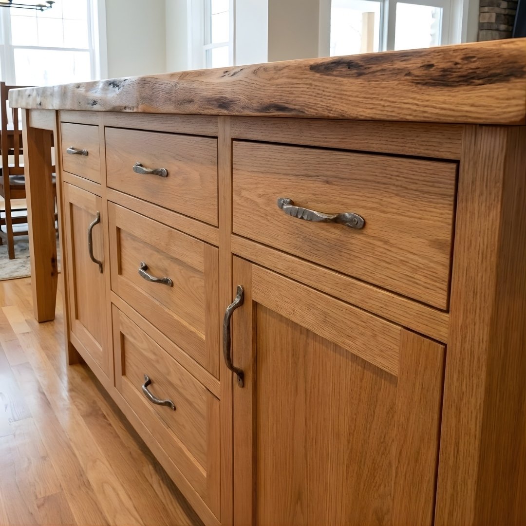 Custom Wood Table Cabinet