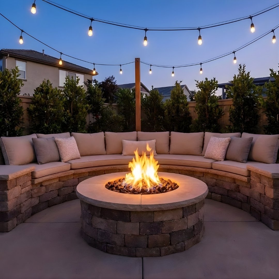 Outdoor Fireplace
