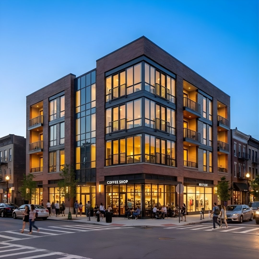 Multi-Family Residence Above Coffee Shop