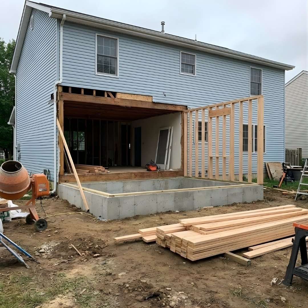 Room Extension Before