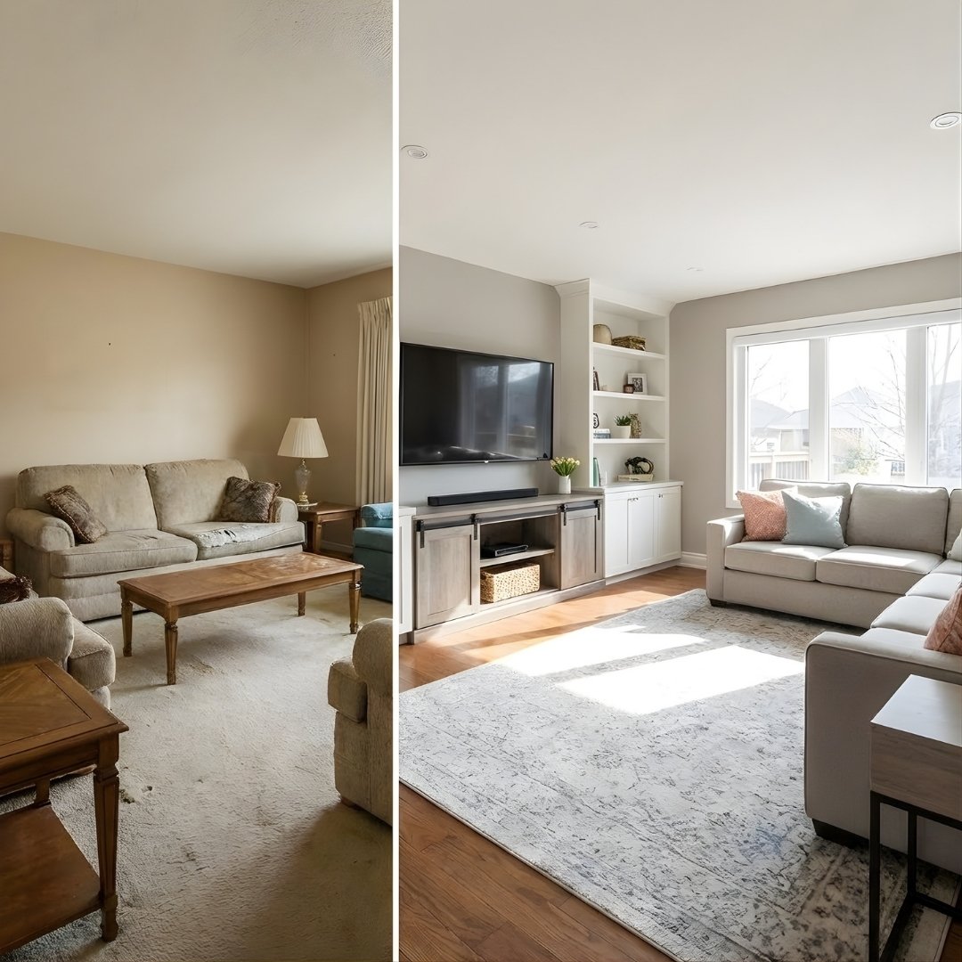 Room Redesign Before and After