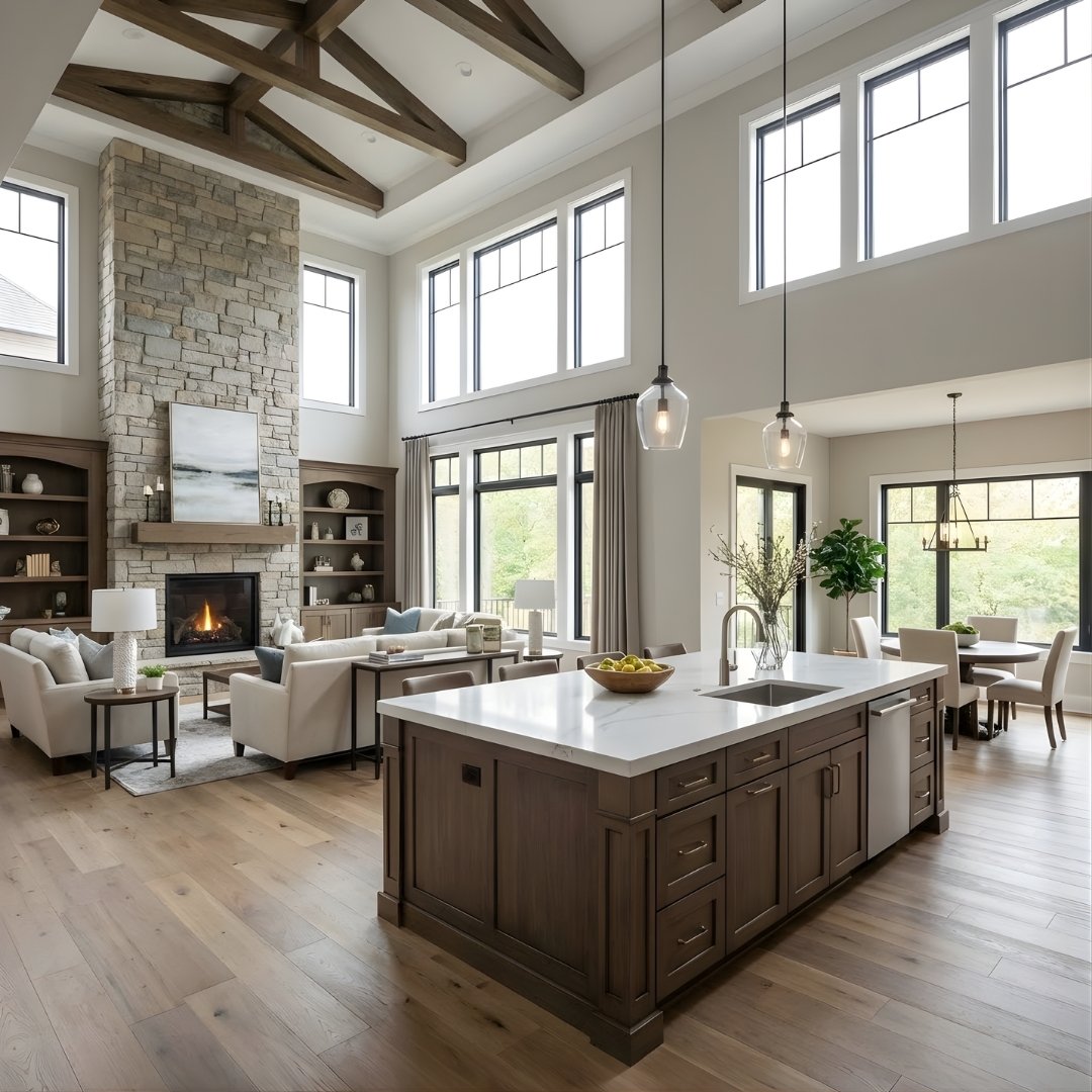 Counter top with stove