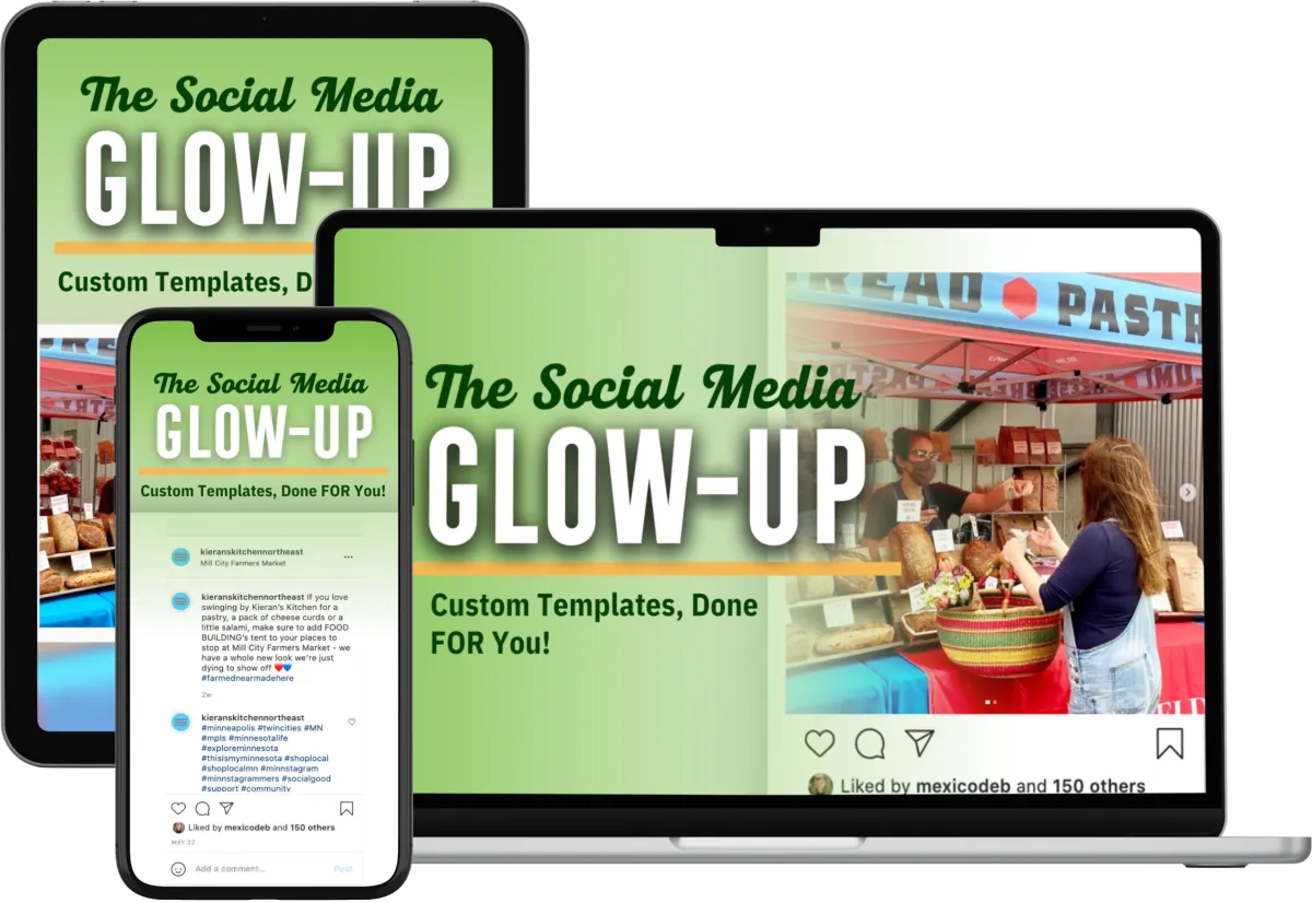 Social Media Glow Up - Market Vendor Academy