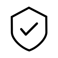 Managed Print Plan icon shield with check