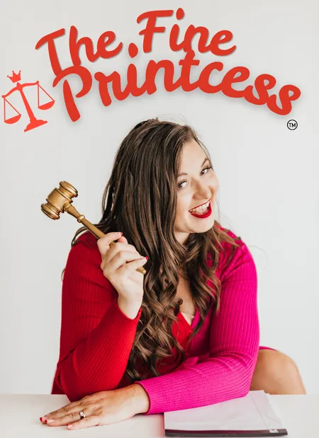 Brittany Ratelle The Fine Printcess Creator Attorney