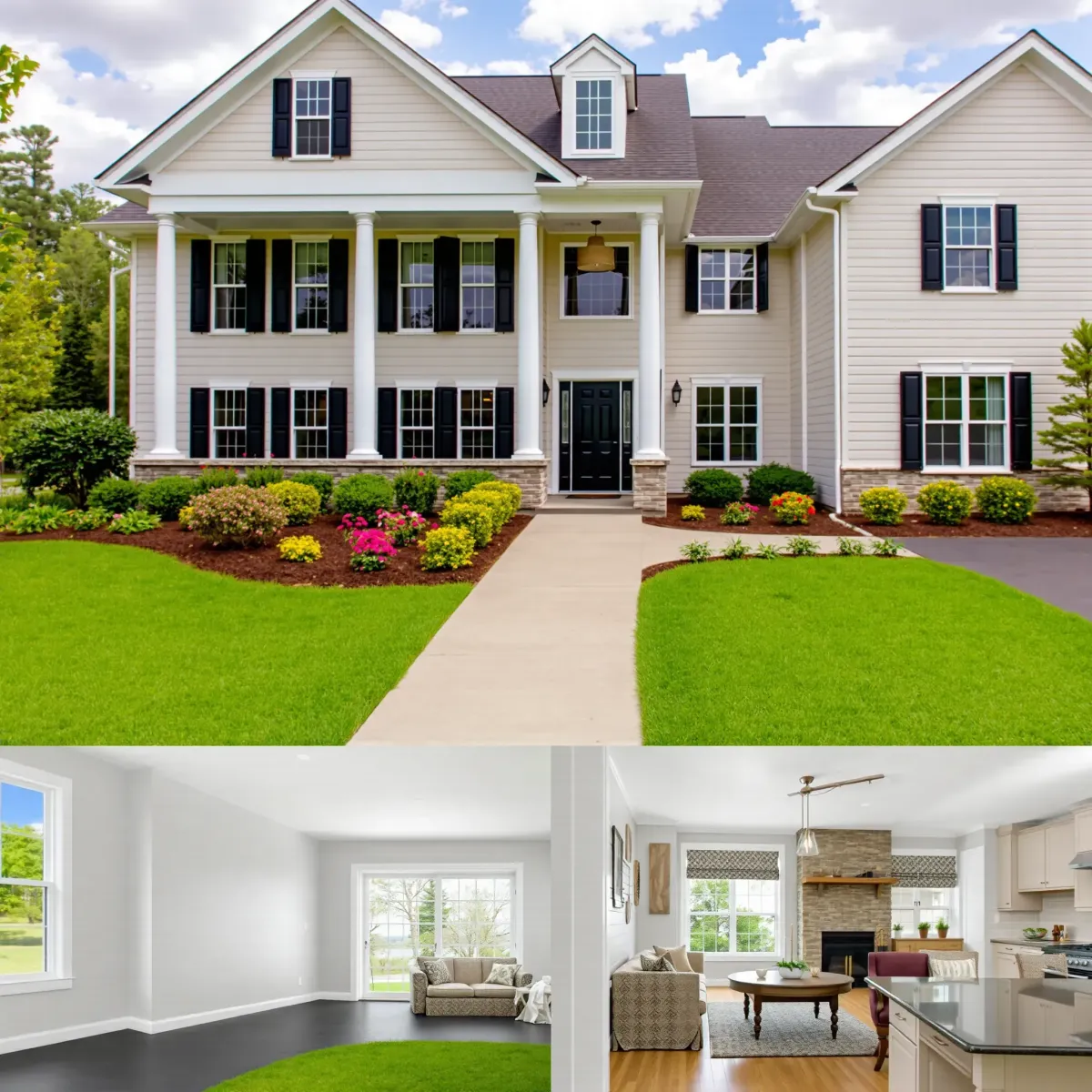 Beautiful completed whole-home remodeling in Knoxville, TN, showcasing modern design and craftsmanship.