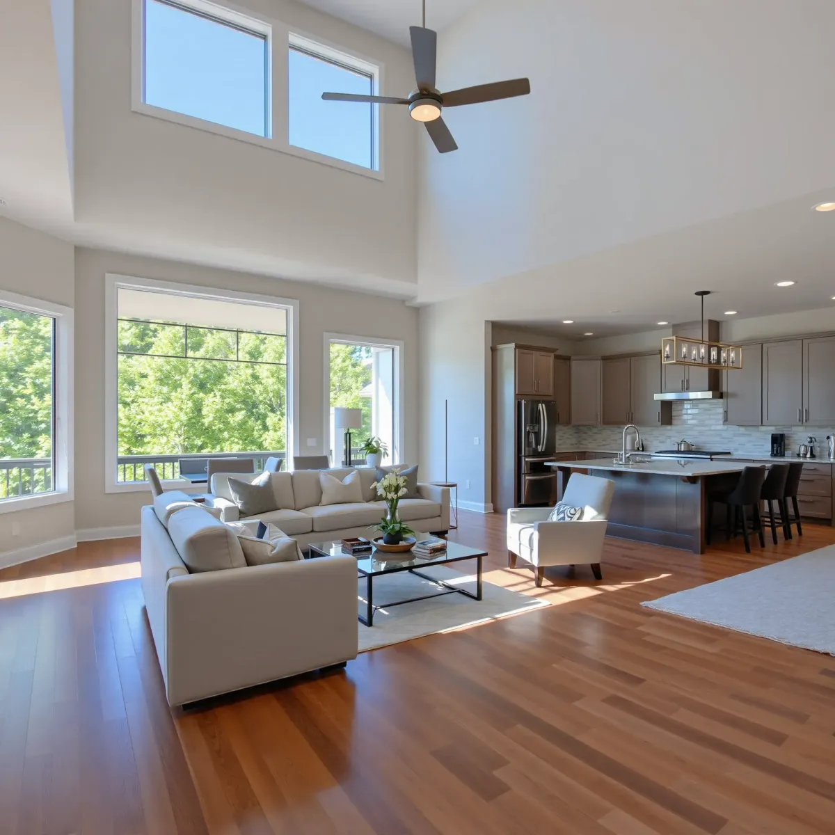Beautiful completed home remodel in Alcoa, TN featuring modern design, natural light, polished finishes, and stylish interiors.