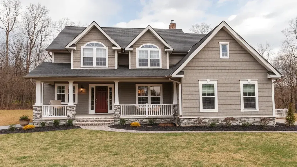 Remodeled Jacksboro home interior with hardwood floors, neutral walls, modern kitchen, large windows, and tasteful decor.