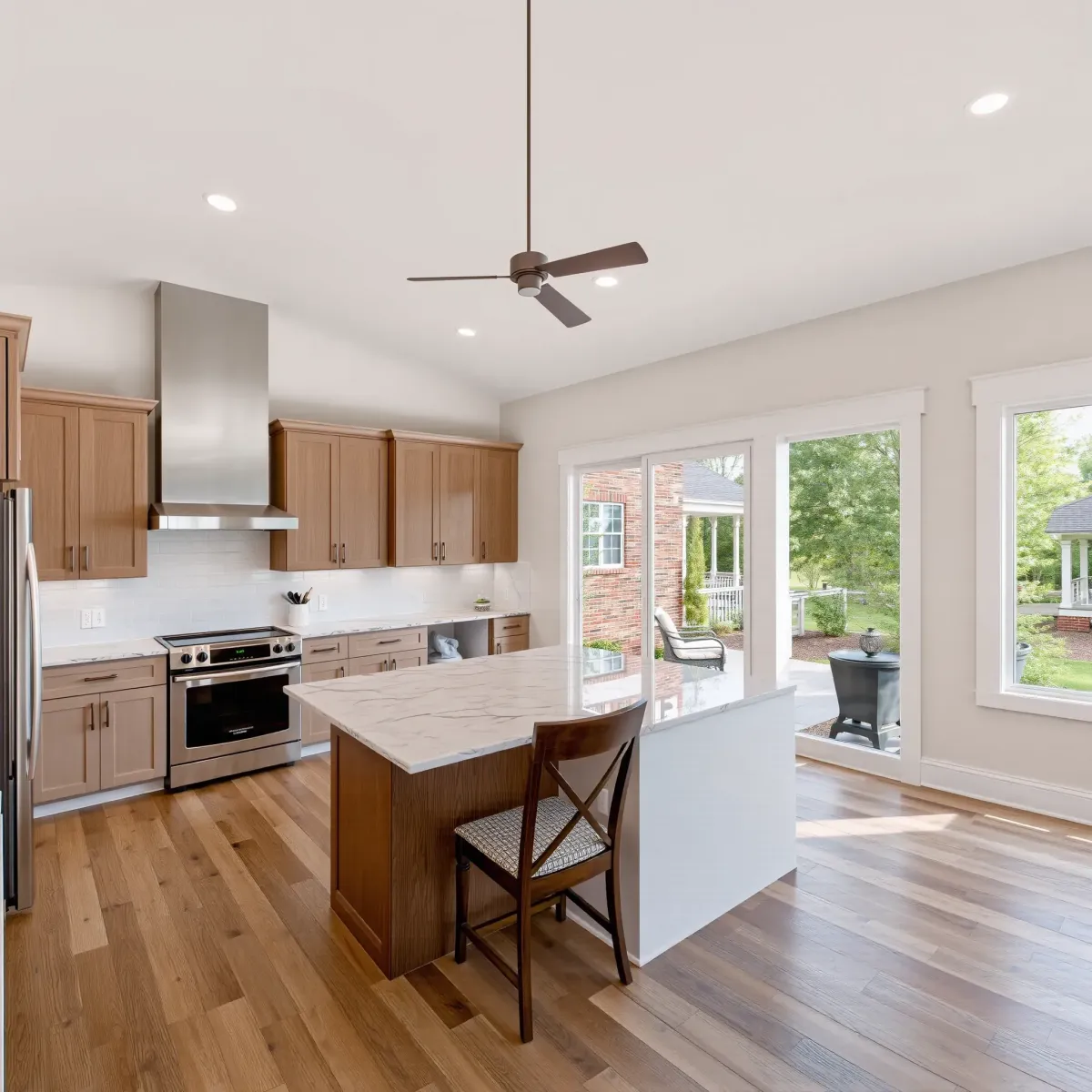 Beautiful, completed entire home remodeling in Knoxville, TN showcasing modern design and craftsmanship.