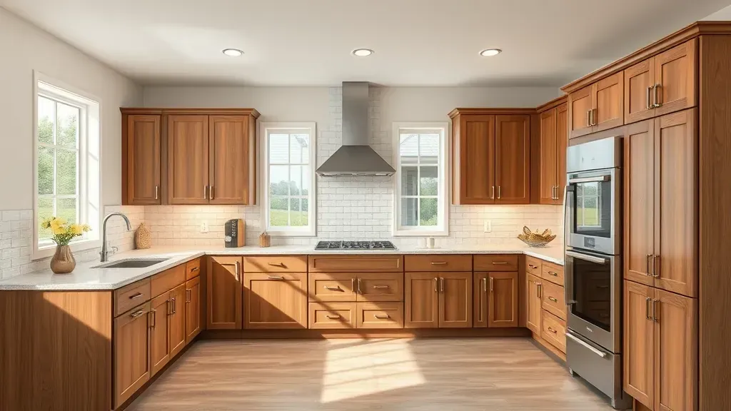 Kitchen Cabinets projects in Knoxville, TN showcasing sleek designs and craftsmanship for a modern look.