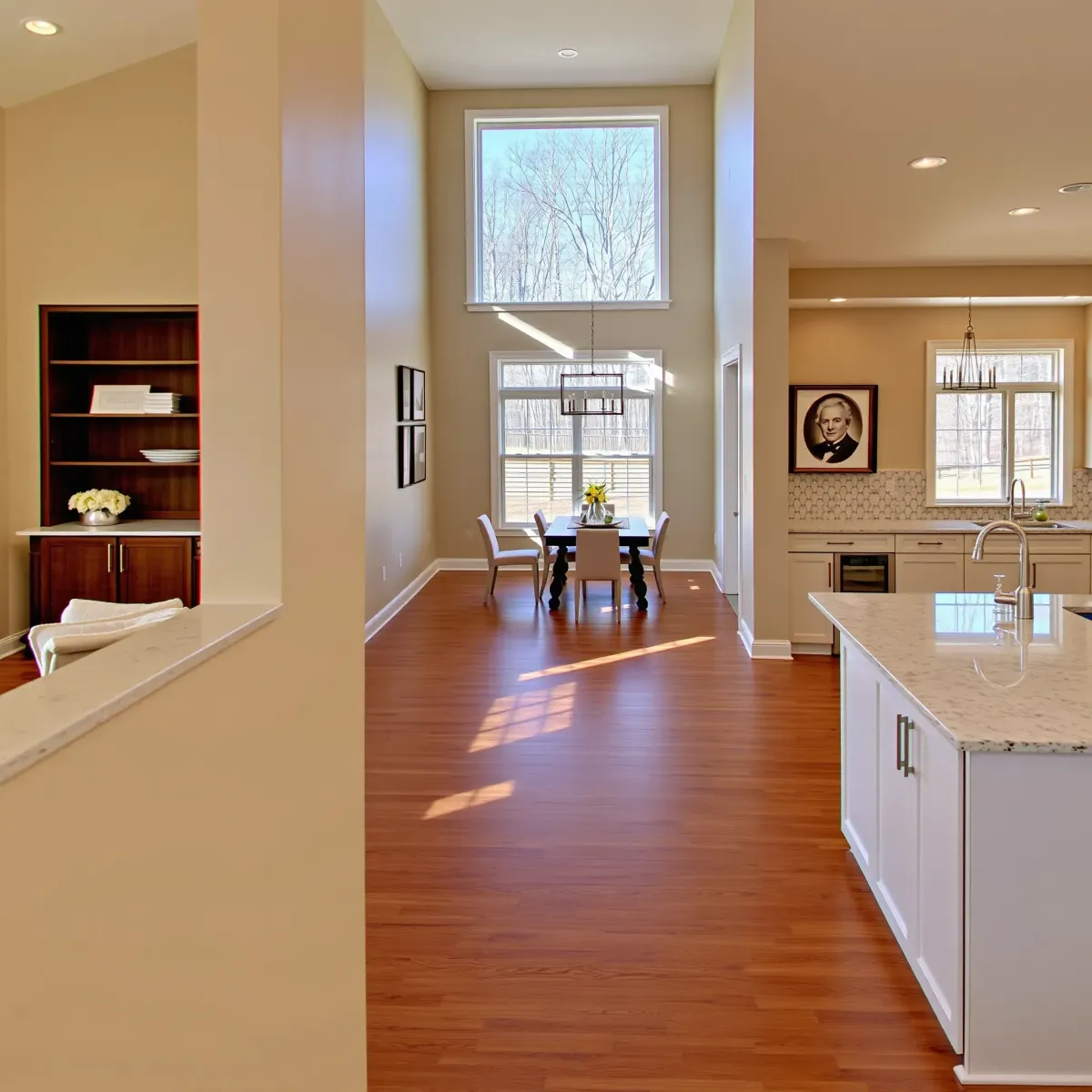 Completed whole-home remodeling in Knoxville, TN showcasing modern interior design and renovated architecture.