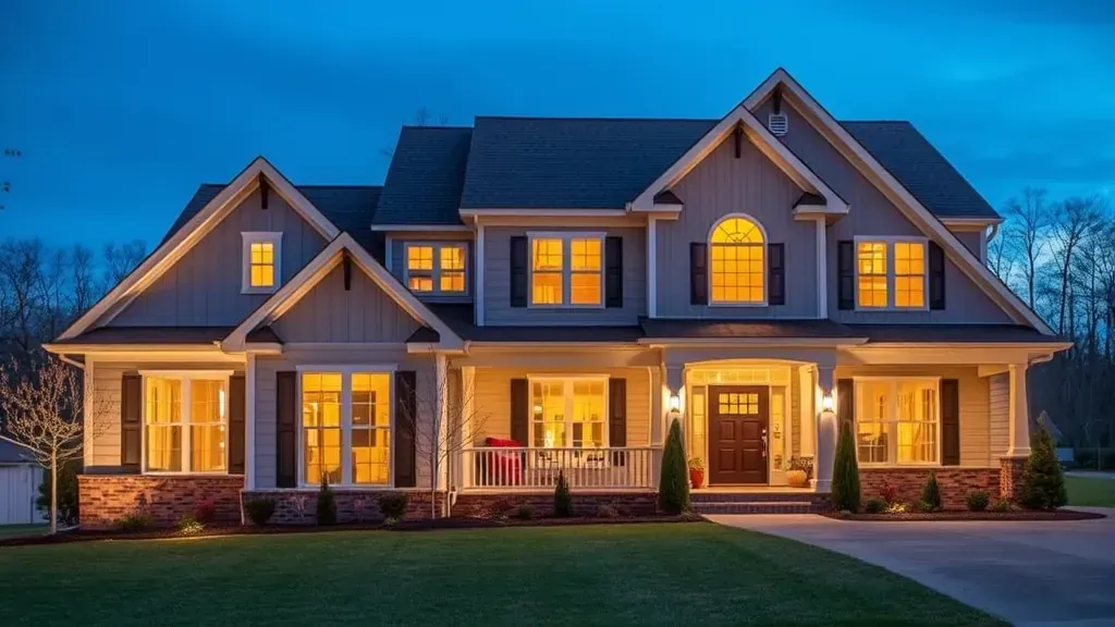 Whole-Home Remodeling in Farragut, TN, showcasing modern kitchen, spacious living room, and elegant bathroom renovations.