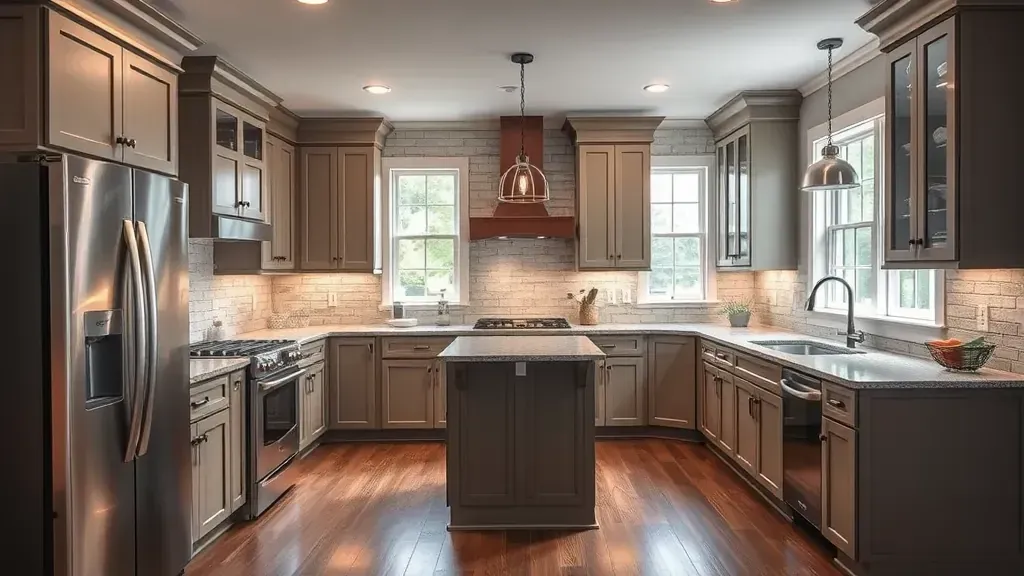 Kitchen Remodel projects in Knoxville, TN showcasing modern designs and upgrades for a fresh new look.
