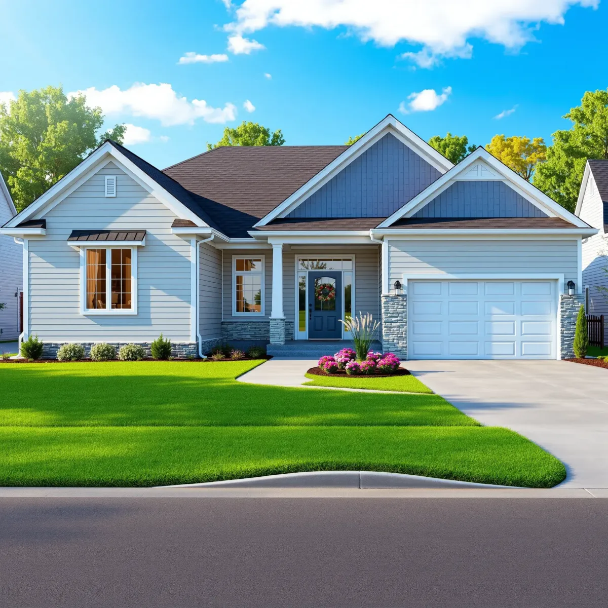 Whole-Home Remodeling in Louisville, TN, showcasing a modern kitchen and updated interior design.