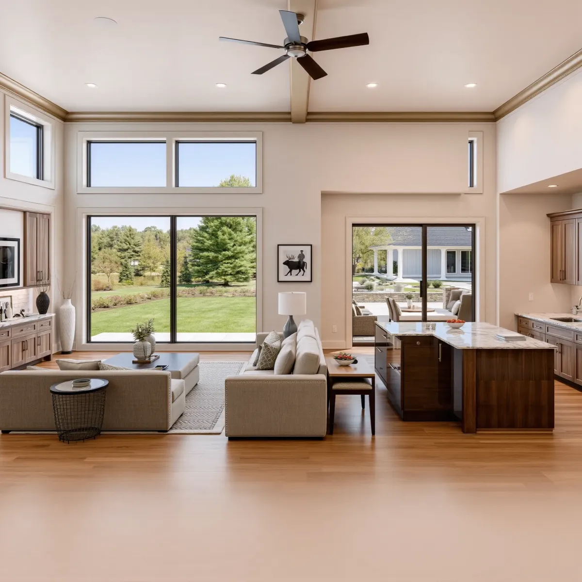 Beautiful finished whole-home remodel in Knoxville, TN showcasing modern design and craftsmanship.