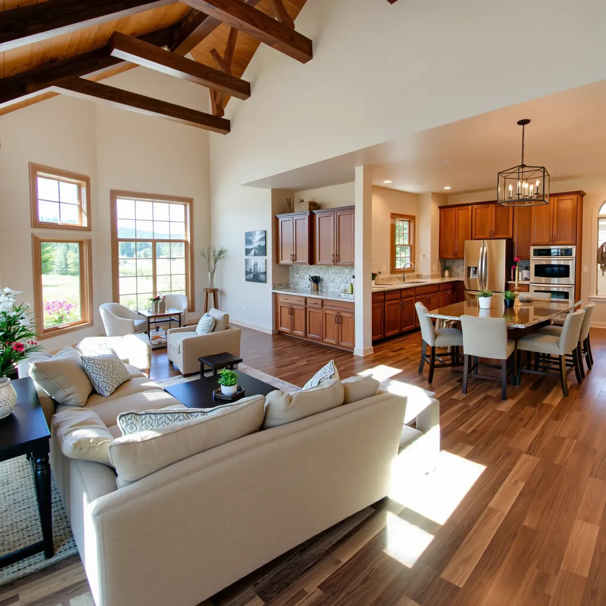 Beautiful, fully completed Whole-Home Remodeling in Knoxville, TN, showcasing modern interior design and craftsmanship.