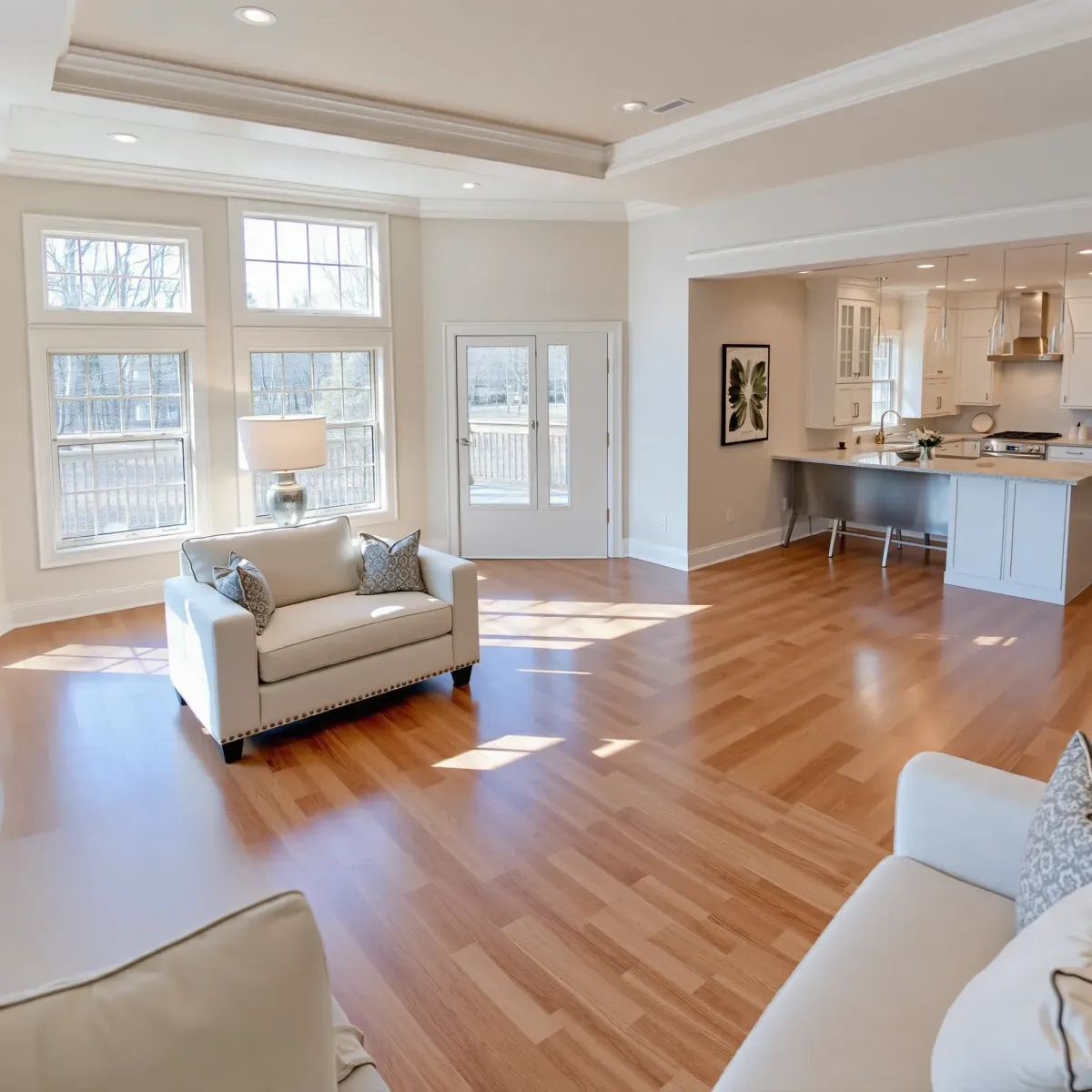 Beautiful renovated Madisonville, TN home with modern design, fresh paint, updated siding, new windows, lush landscaping, and welcoming porch.