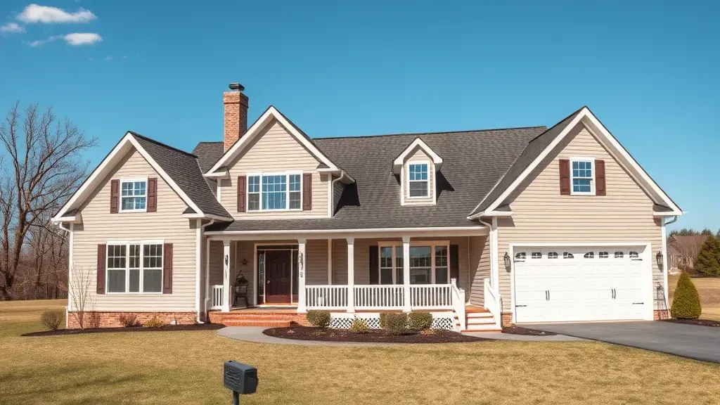 Modern remodeled living space in Oliver Springs, TN featuring hardwood floors, contemporary furniture, large windows, and sleek kitchen with quartz counters.
