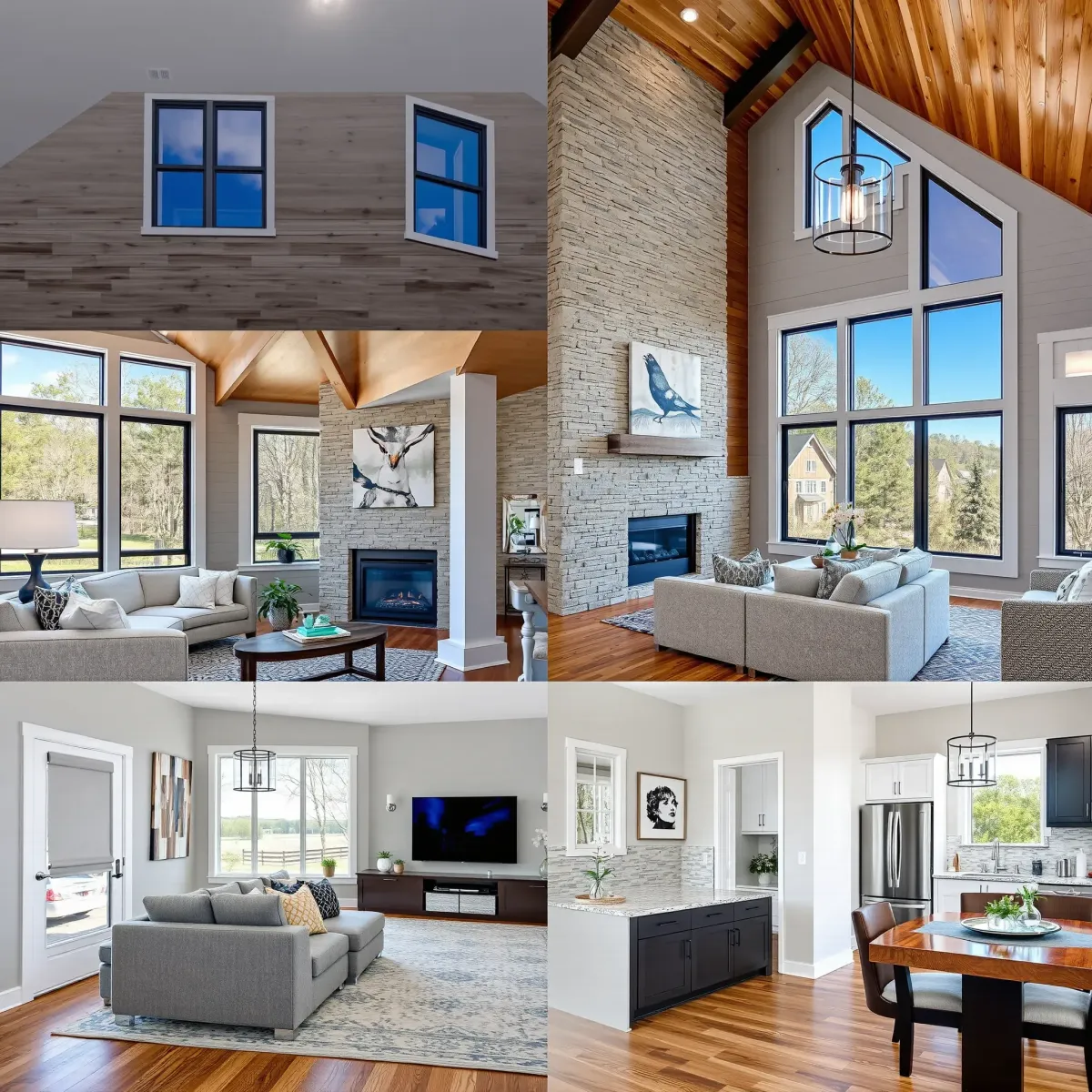 Bright, modern Knoxville home interior after a comprehensive whole-home renovation, showcasing updated design.