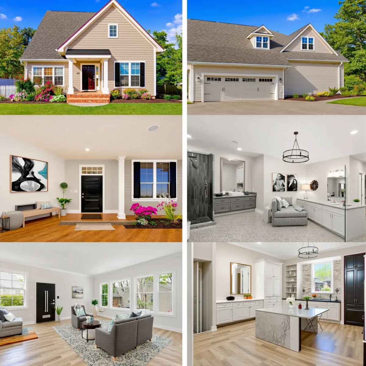 Complete whole-home remodeling in Knoxville, TN, showcasing modern interior design and updated features.