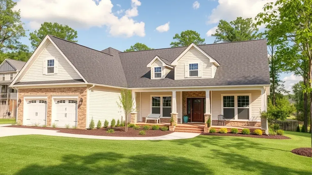 Modern Loudon home interior with hardwood floors, large windows, stylish finishes, and country charm.