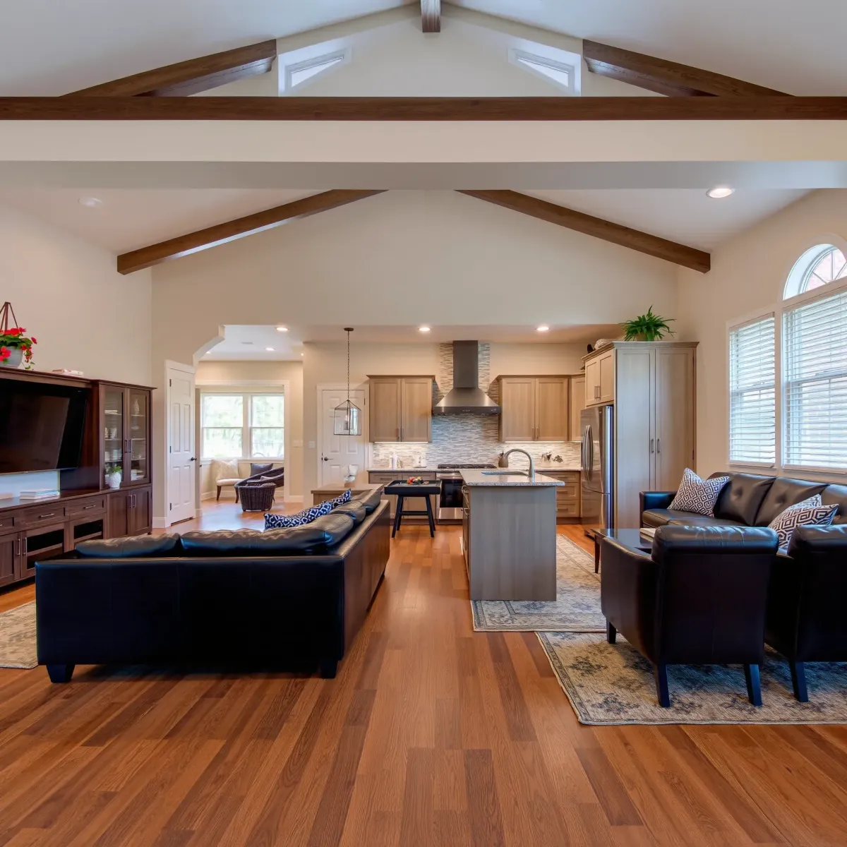 Detailed fully renovated home interior in Knoxville, TN, showcasing modern design and flawless craftsmanship
