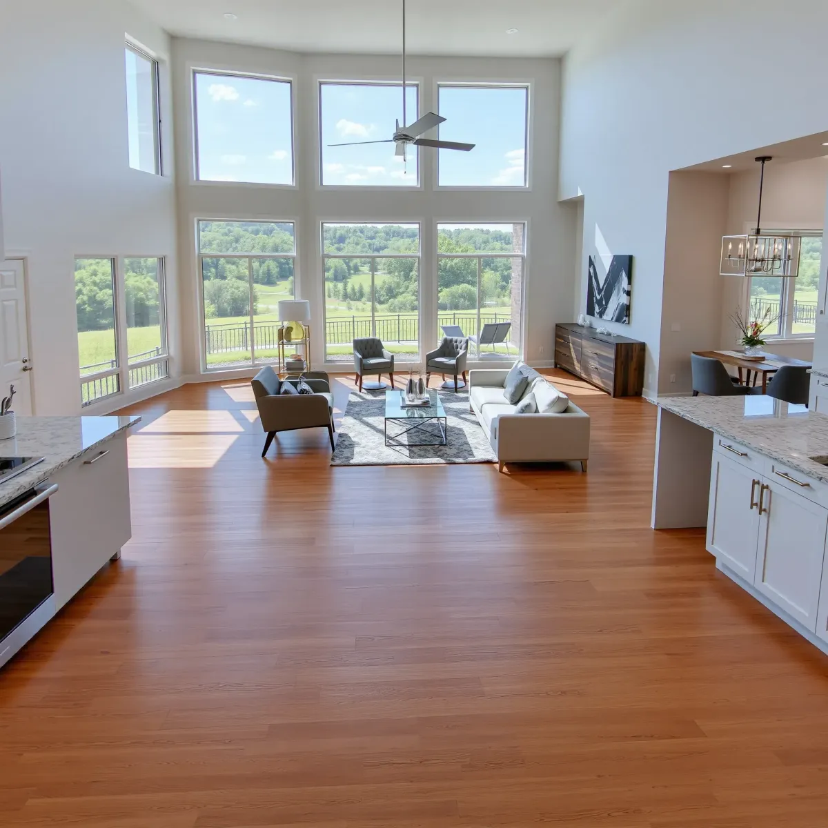 Recently remodeled Crossville, TN home with modern open living space, stylish kitchen, and natural light.